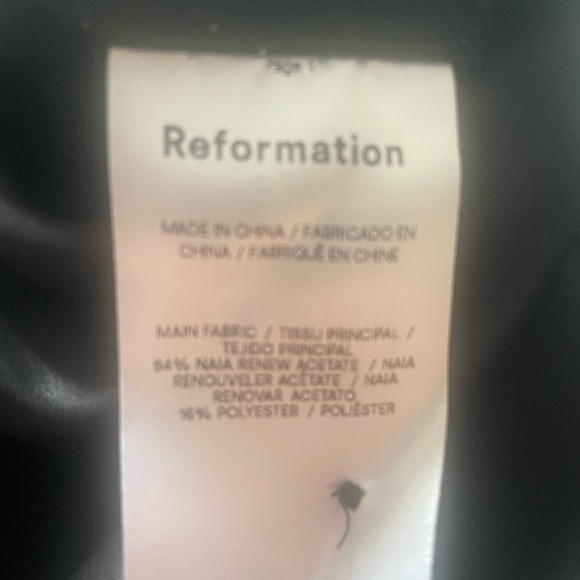 - Reformation Meral Dress - size L - Picture 10 of 13